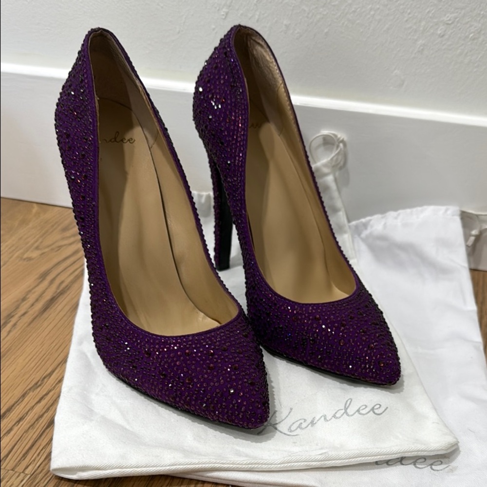 Purple Stiletto Heels
